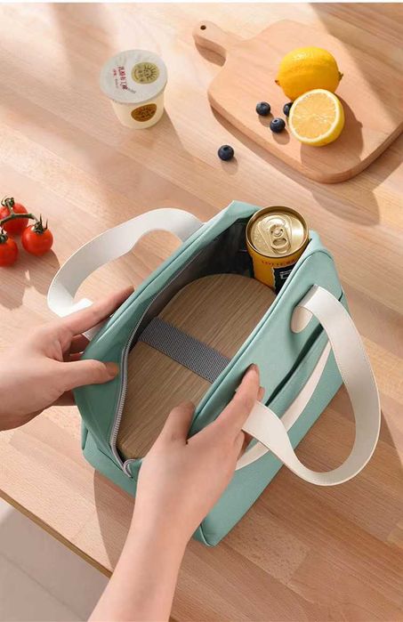 Torba śniadaniowa piknikowa turystyczna na lunch do pracy lunch box