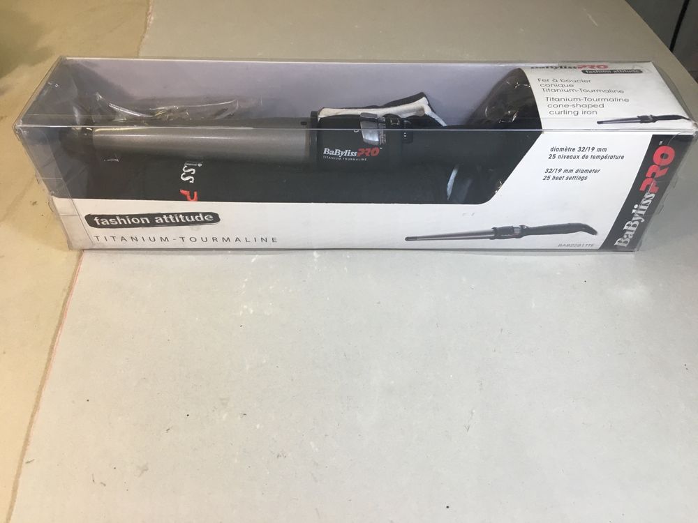 Плойка Babyliss Pro BAB2281TTE 19-32 мм + зажими для локонів