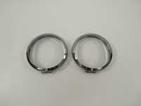 HARLEY DAVIDSON RAMKA CHROM LAMPY HALOGENU 4-1/2&quot; KOMPLET