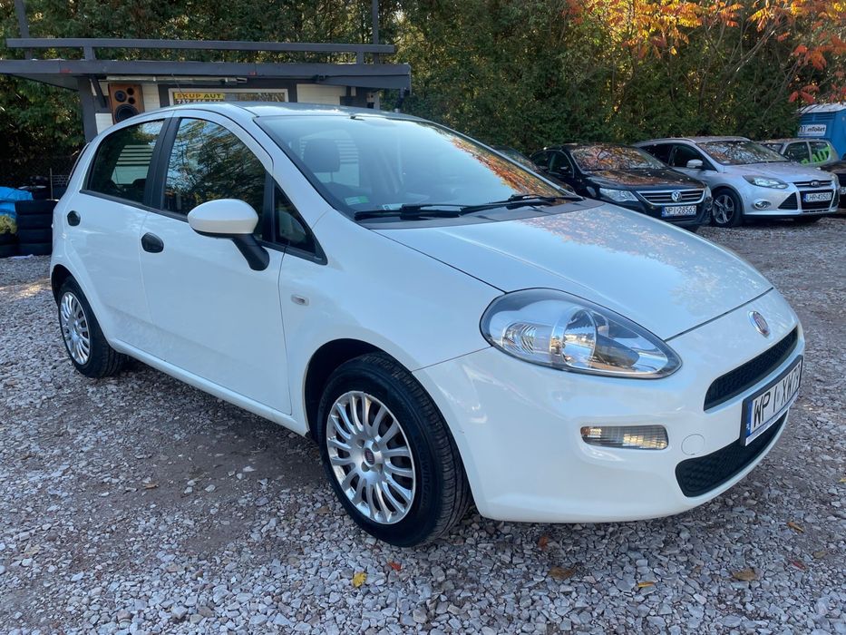 Fiat Punto 1.2 Benzyna 2012r Pierwszy Właściciel Salon PL Bezwypadkowy