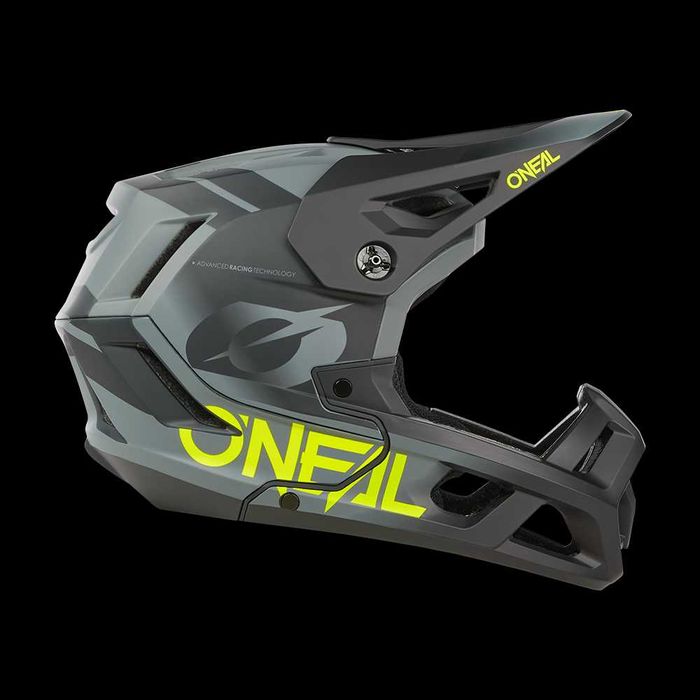 Kask enduro FR DH MTB O'Neal SL1 Strike czarny/szary L 59-60cm