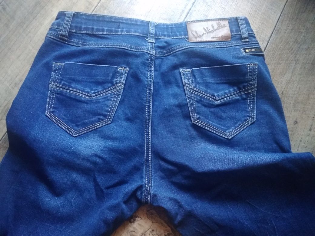 Spodnie damskie jeansowe rurki rozm. M 28-29 jak nowe