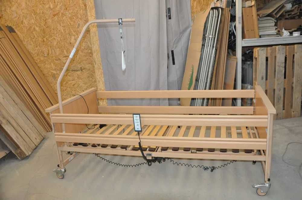 HURT 10 szt - Łóżko medyczne Burmeier DALI z pilotem,  używane FAKTURA