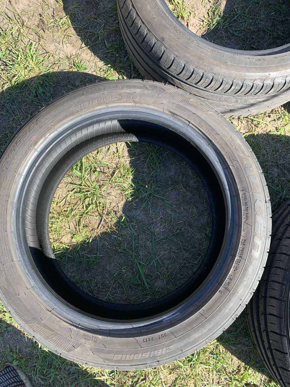 Продам летнюю резину 215/50/R18 Falken и Bridgestone б/у
