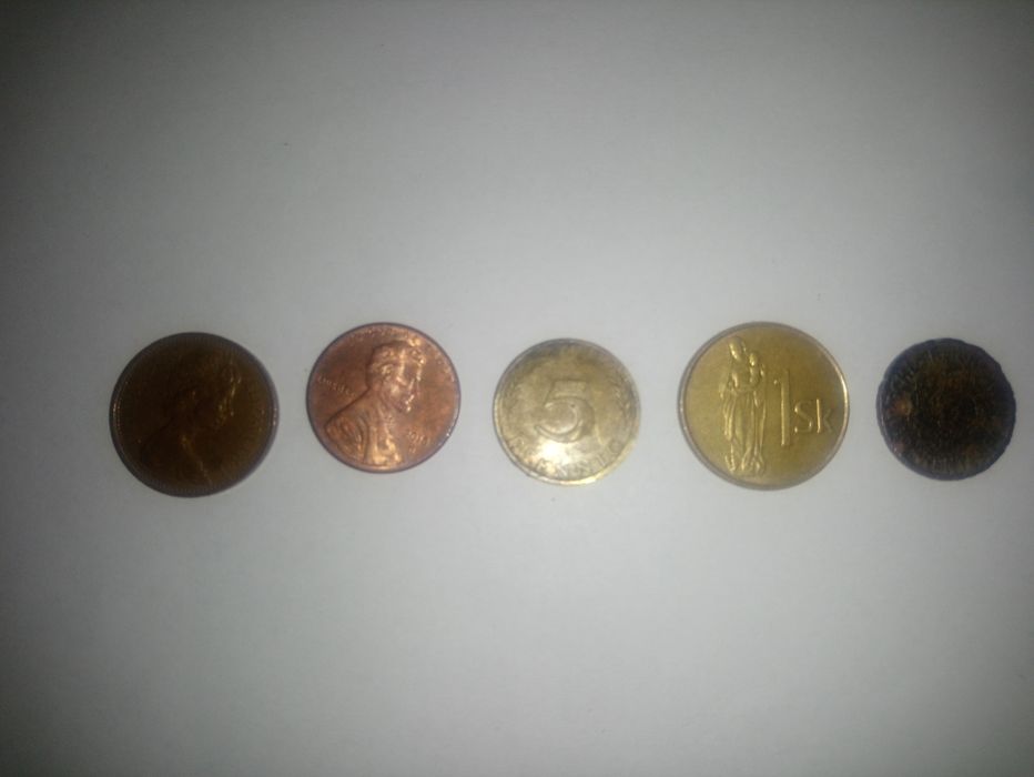 монети колекційні вінтажні