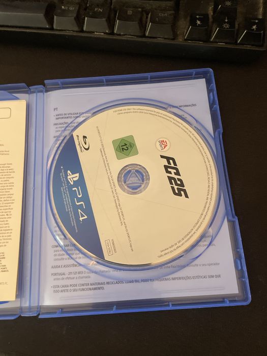Ea fc 25 em cd para ps4 e ps5