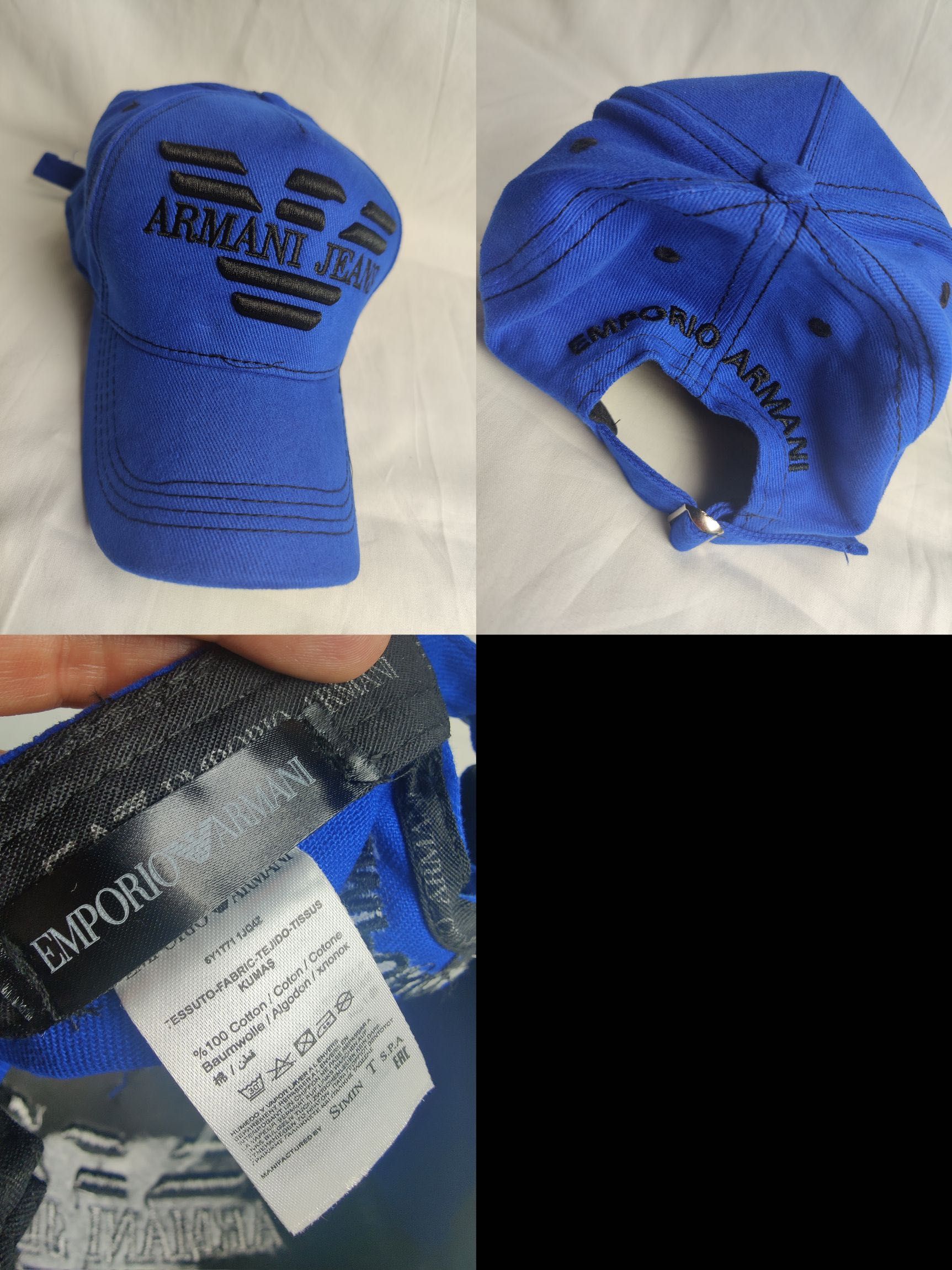 Czapka z daszkiem lv palm arm polo logowane