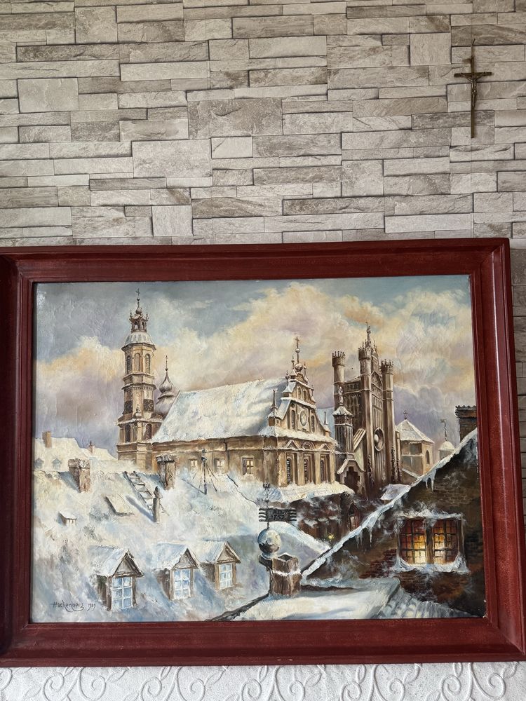 Obraz Hackenberg 1989 olejny