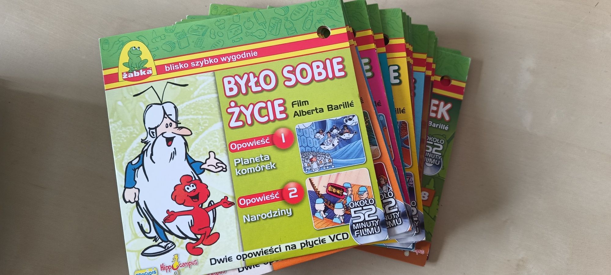 Płyty VCD "Było sobie życie" i "Był sobie człowiek"