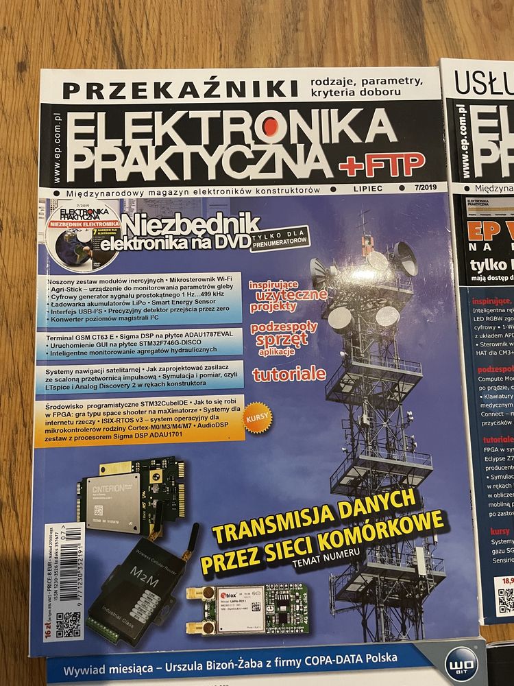 4 numery czasopisma elektronika