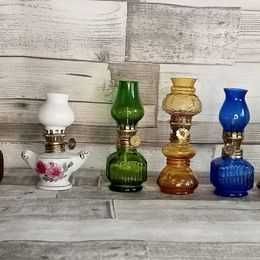 Lampy naftowe olejne miniaturki