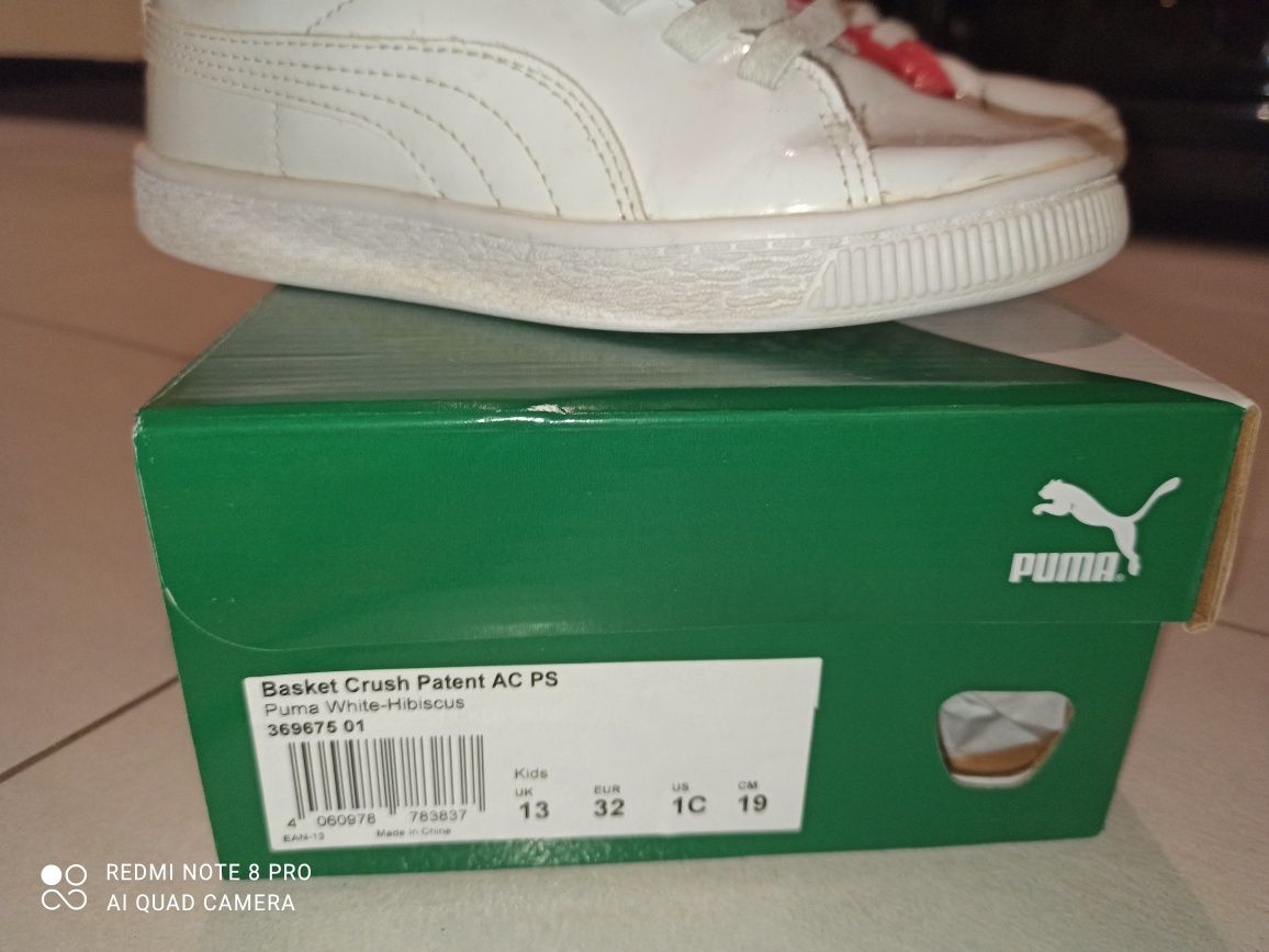 Buty Puma roz.32. dziewczęce.