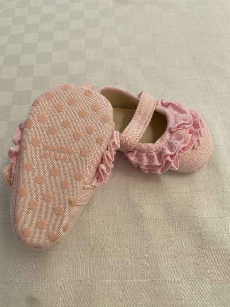 Novos Sapatos bebé menina Cerimonia sessão fotografica T 15