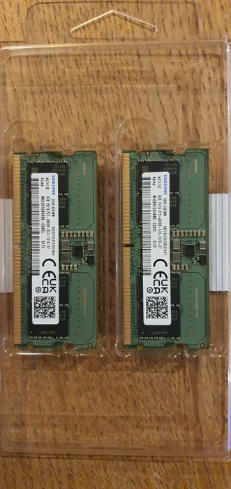 Pamięć RAM Samsung DDR5 8GB 4800MHz SODIMM (2x8GB) – w pełni sprawne