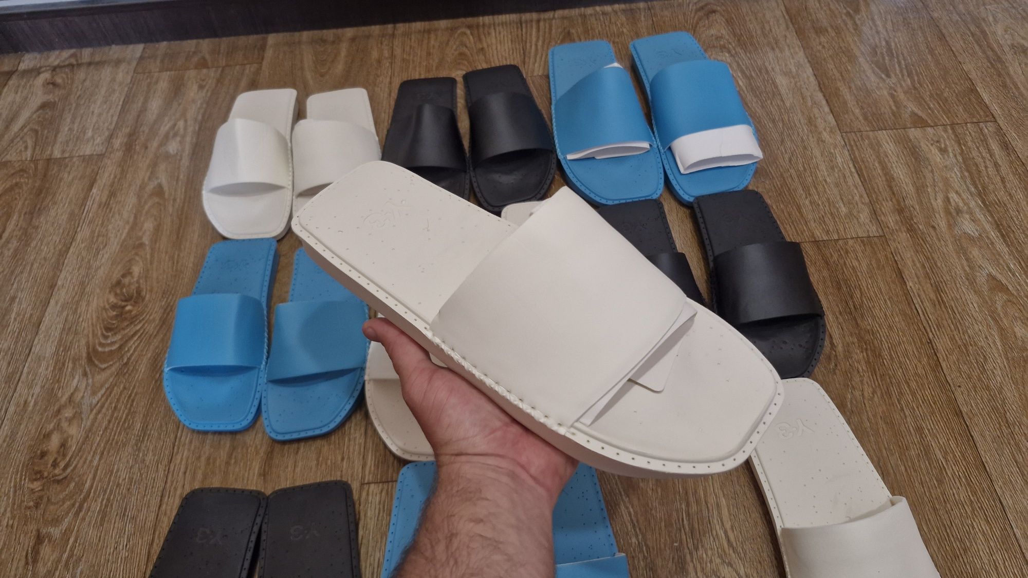 Жіночі чоловічі тапки Adidas Y-3 Yohji Yamamoto
