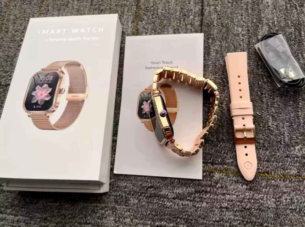 Smartwatch złoty