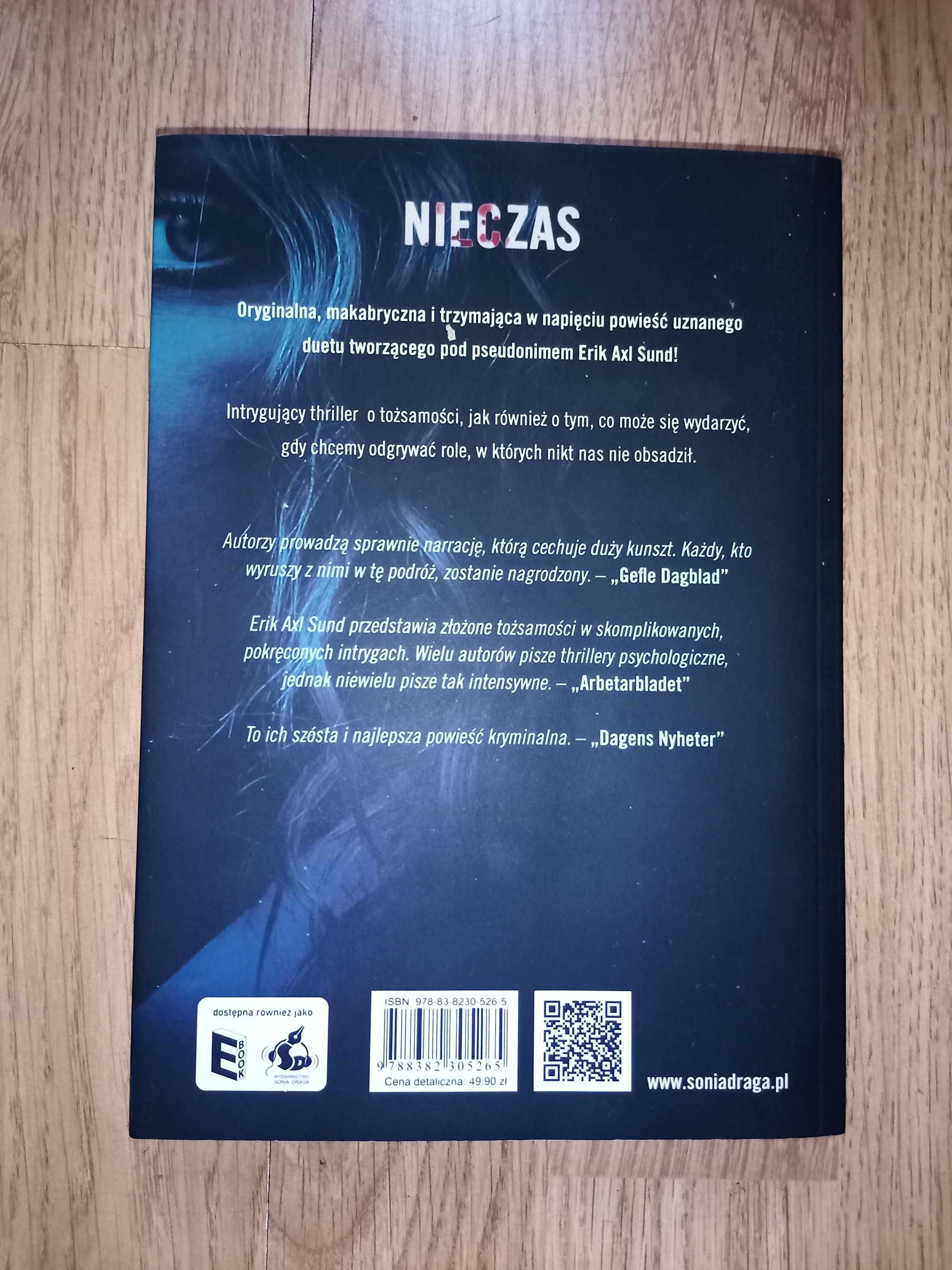 „Nieczas” Erik Axl Sund