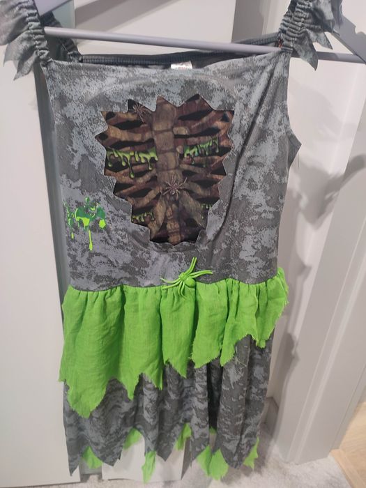 Nowy Strój /przebranie zombie girl Halloween rozmiar 152