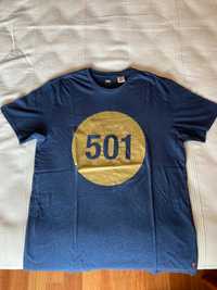 T-shirt Levi's, Tamanho L, Produto Original
