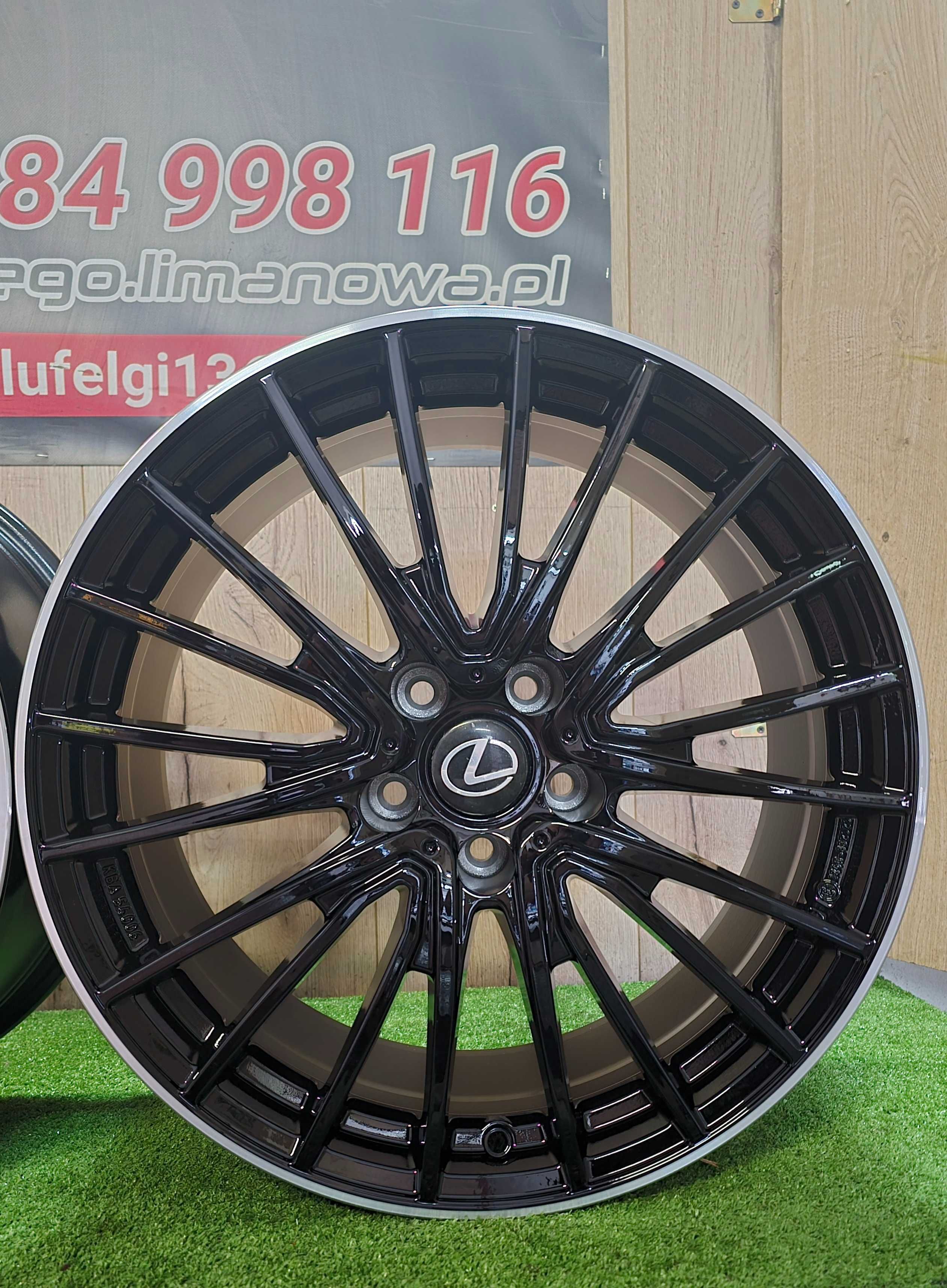 NOWE ALUFELGI LEXUS 19x5x114,3 -  Es,Gs,Is,Nx,Rc,Rx,Ux