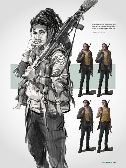Art Book The Last of Us part ll. Арт бук Останній з Нас 2