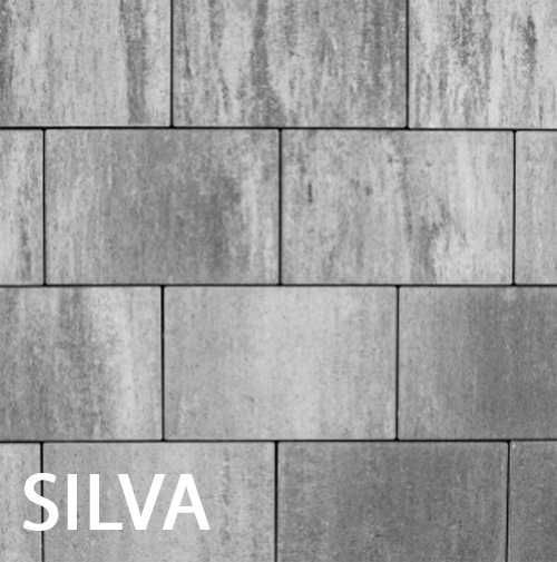 Płyty Linero SILVA MILO GRAFIRI 6 cm Semmelrock HDS - 54,15 zł / m2