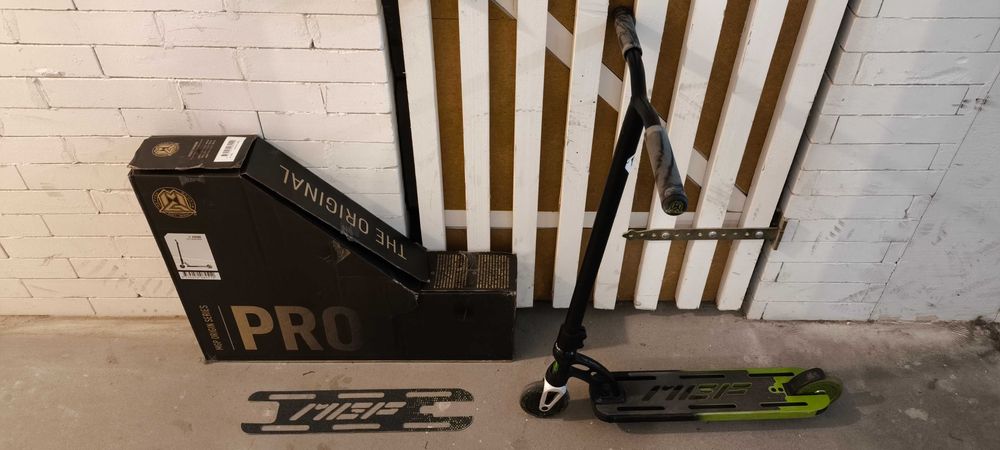 Hulajnoga wyczynowa MGP Origin Pro na GWARANCJI jak NOWA +drugi papier