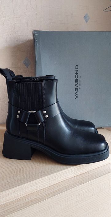 Vagabond кожаные ботинки шкіряні черевики. 40 р.