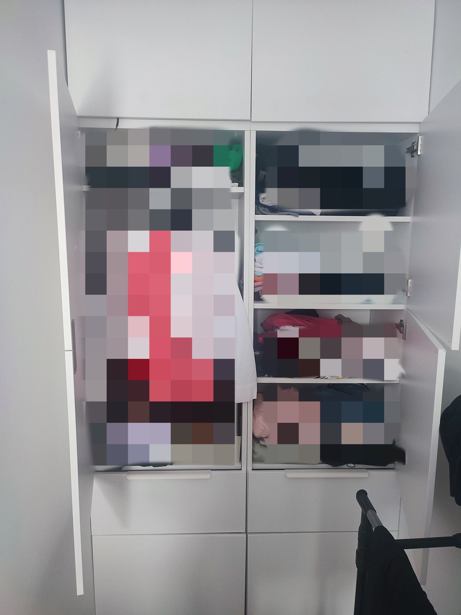 Szafa Ikea łóżko podwójne