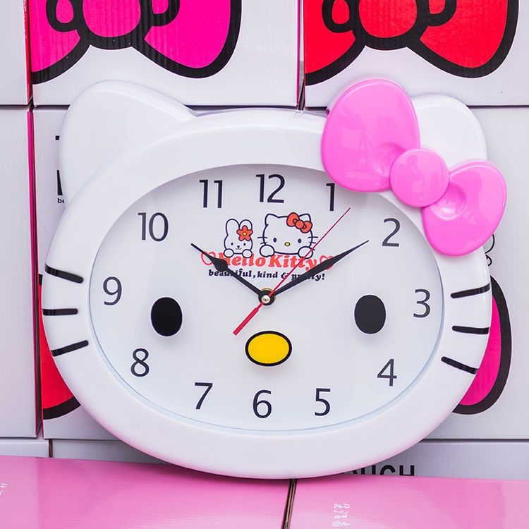 Настінний годинник Hello Kitty, часы хеллоу китти