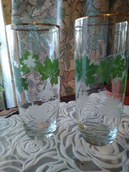 Набор стаканов.  6 штук.