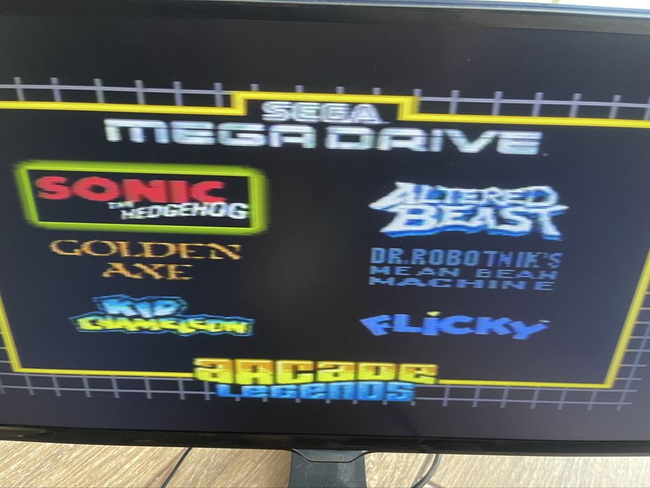 Sega mega drive приставка портативная оригинал с играми
