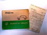 Instrukcja obsługi FIAT 126p Maluch