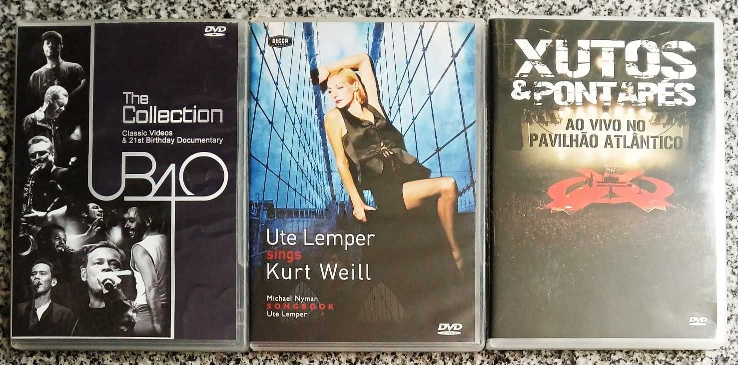 27 DVDs - Grandes Concertos - Raros - Muito Bom Estado