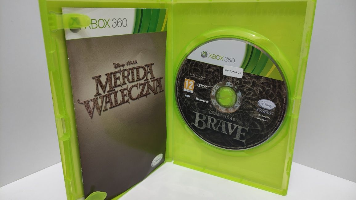 Merida Waleczna PL dubbing xbox360 Disney