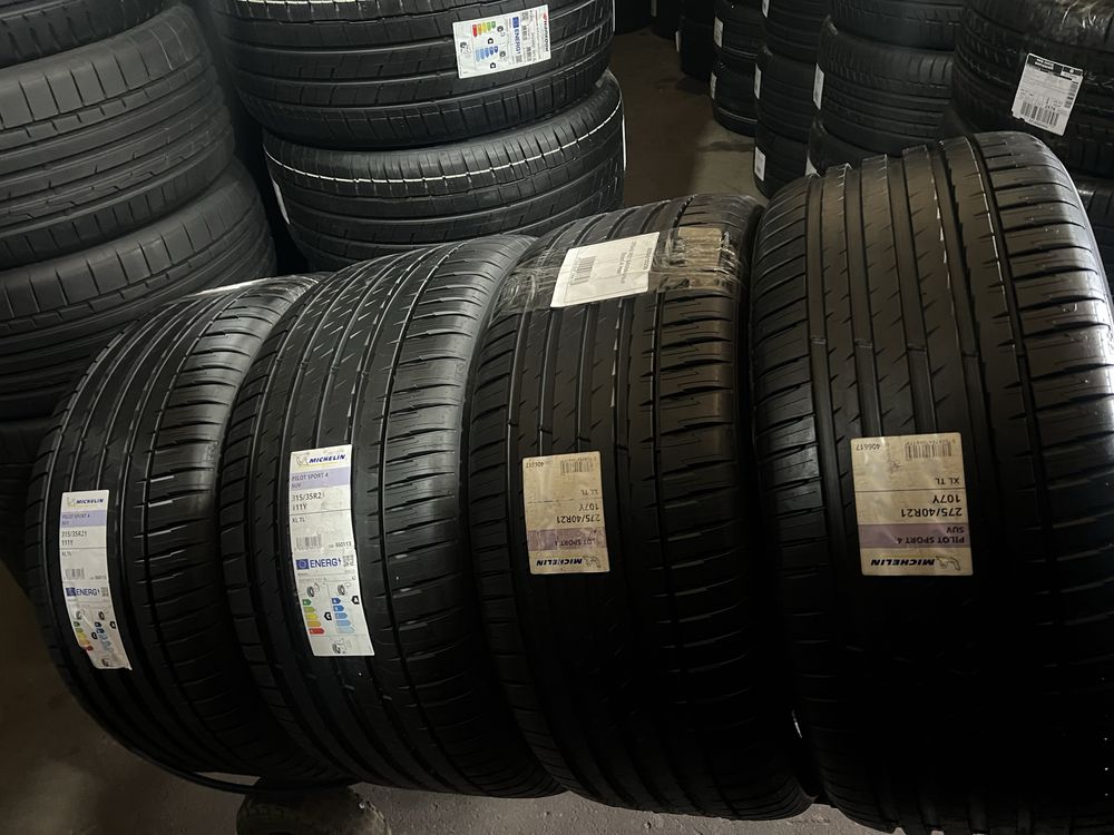 315/35/21+275/40/21 Michelin Pilot Sport 4 SUV 4шт нові