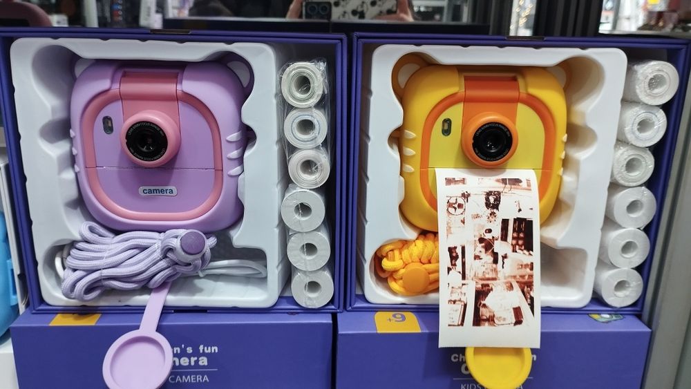 Дитячий фотоапарат миттєвого друку М4 з принтером миттєвого друку
