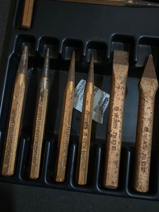 Conjunto punçoes Wurth