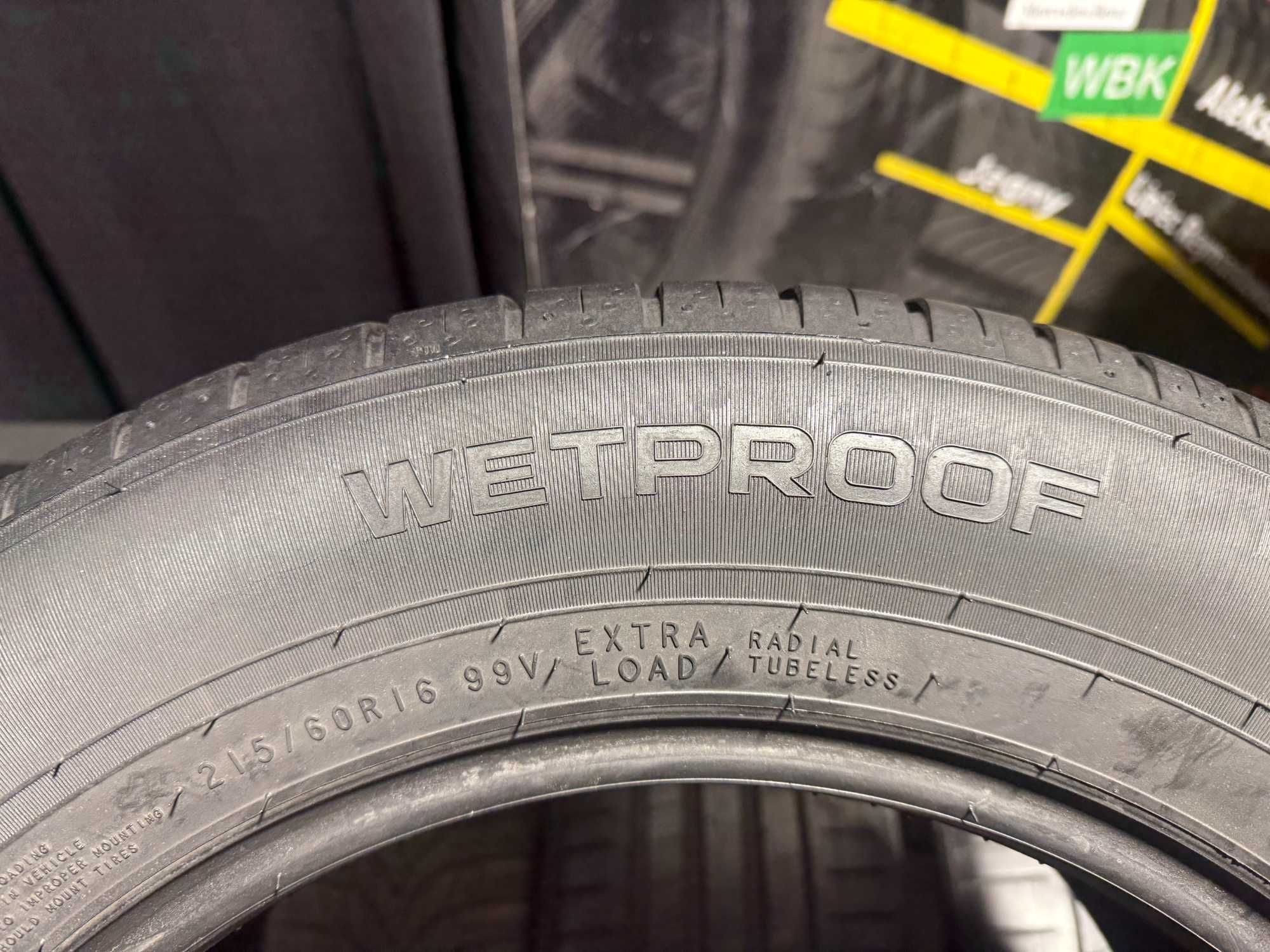 Opony Letnie 215/60/16 NOKIAN WETPROOF #2751
