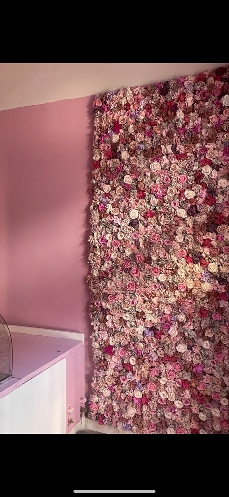 Ścianka z kwiatów 3 m