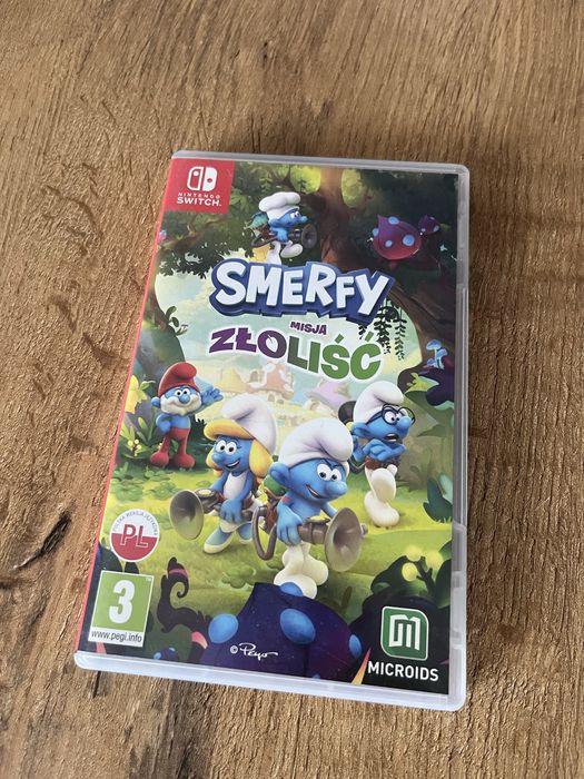 Smerfy misja złoliść nintendo switch