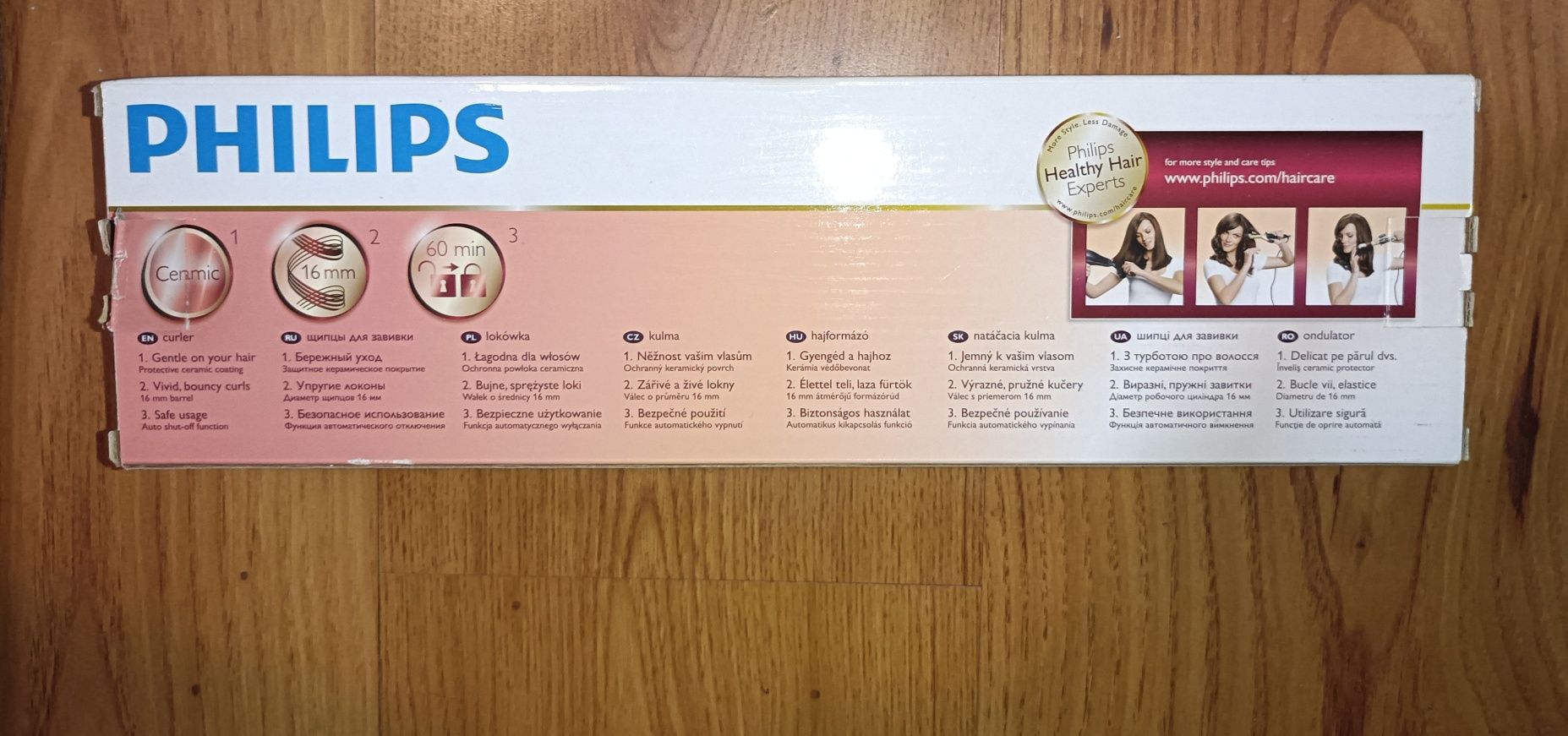 Lokówka do włosów Philips -cienka