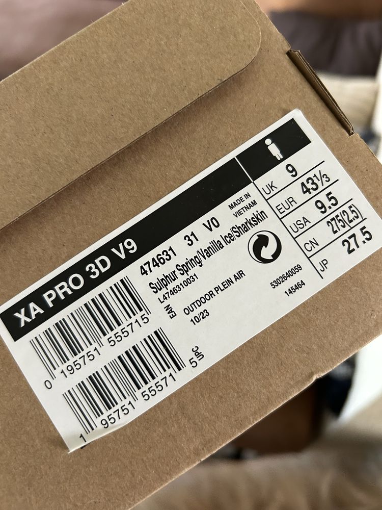 Salomon XA pro 3d  27,5 см