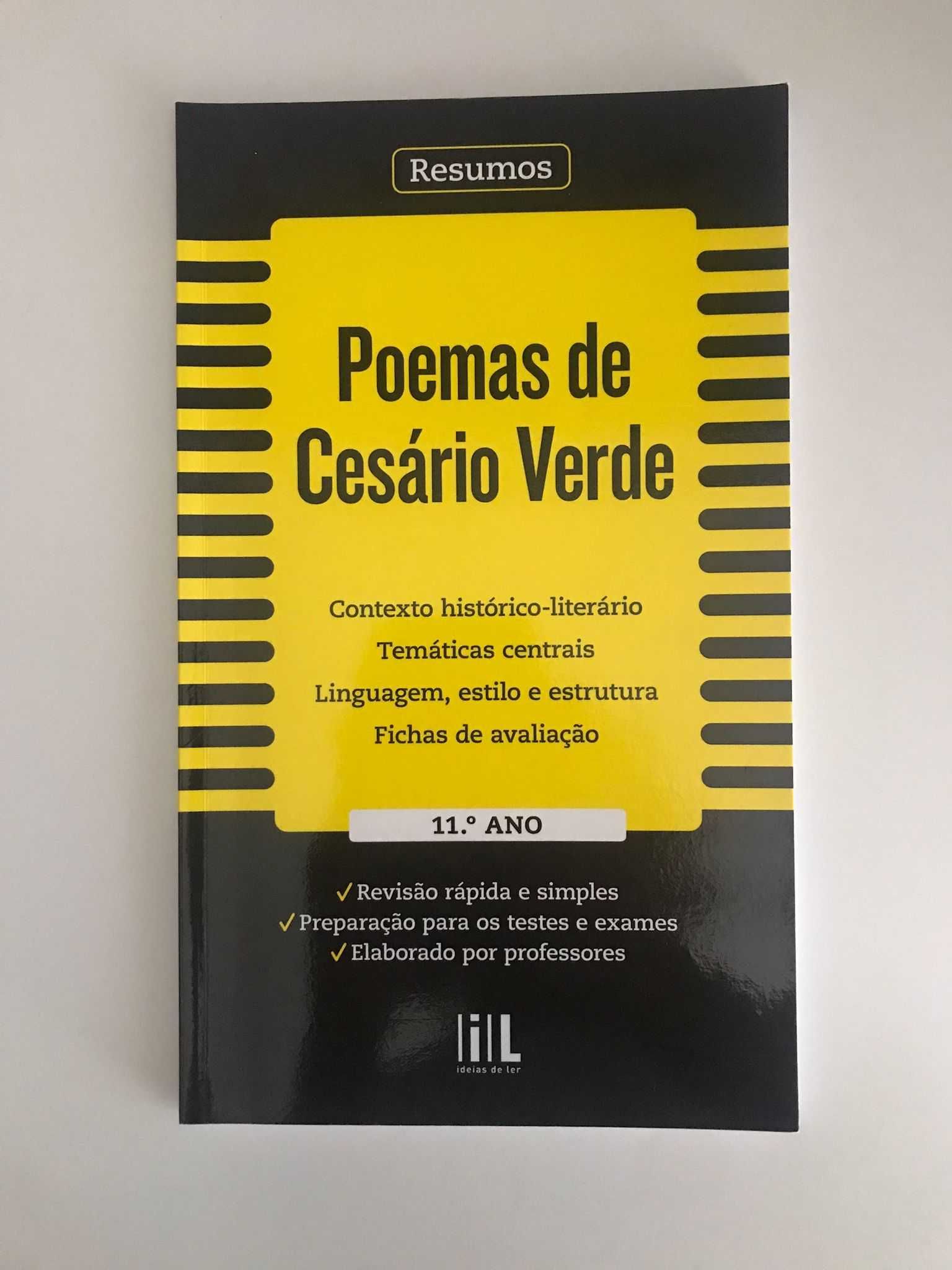 Resumos - Poemas de Cesário Verde - 11.º ano