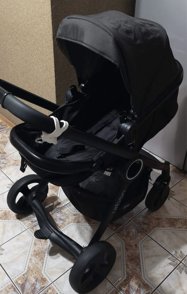 Wózek gondola/spacerówka 2w1 Chicco Urban + Fotelik Maxi Cosi