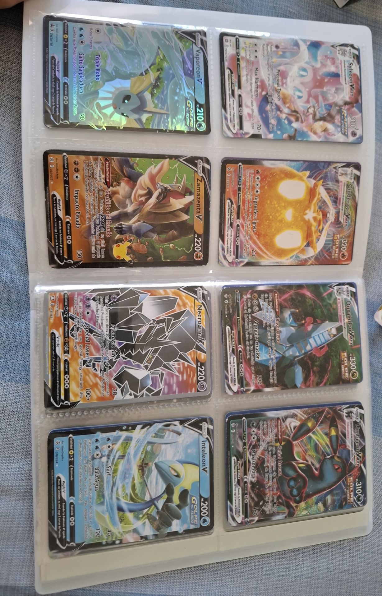 Vendo cartas especiais pokemon