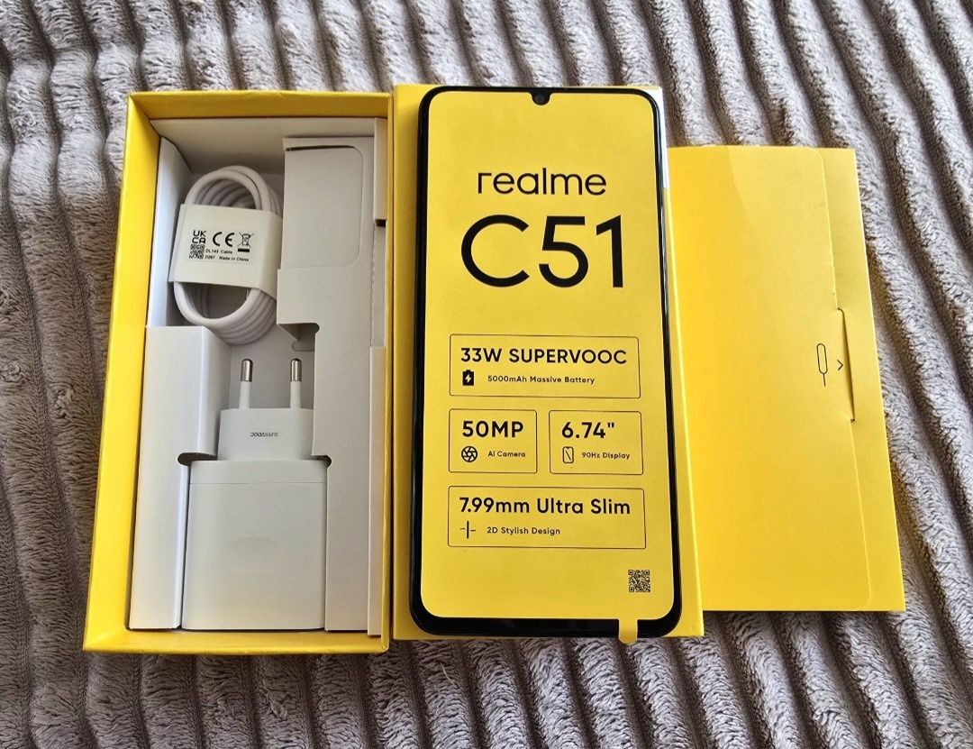 ‼️АКЦІЯ! Realme C51 128Gb.‼️В ПОДАРУНОК Realme C11 32Gb‼️‼️