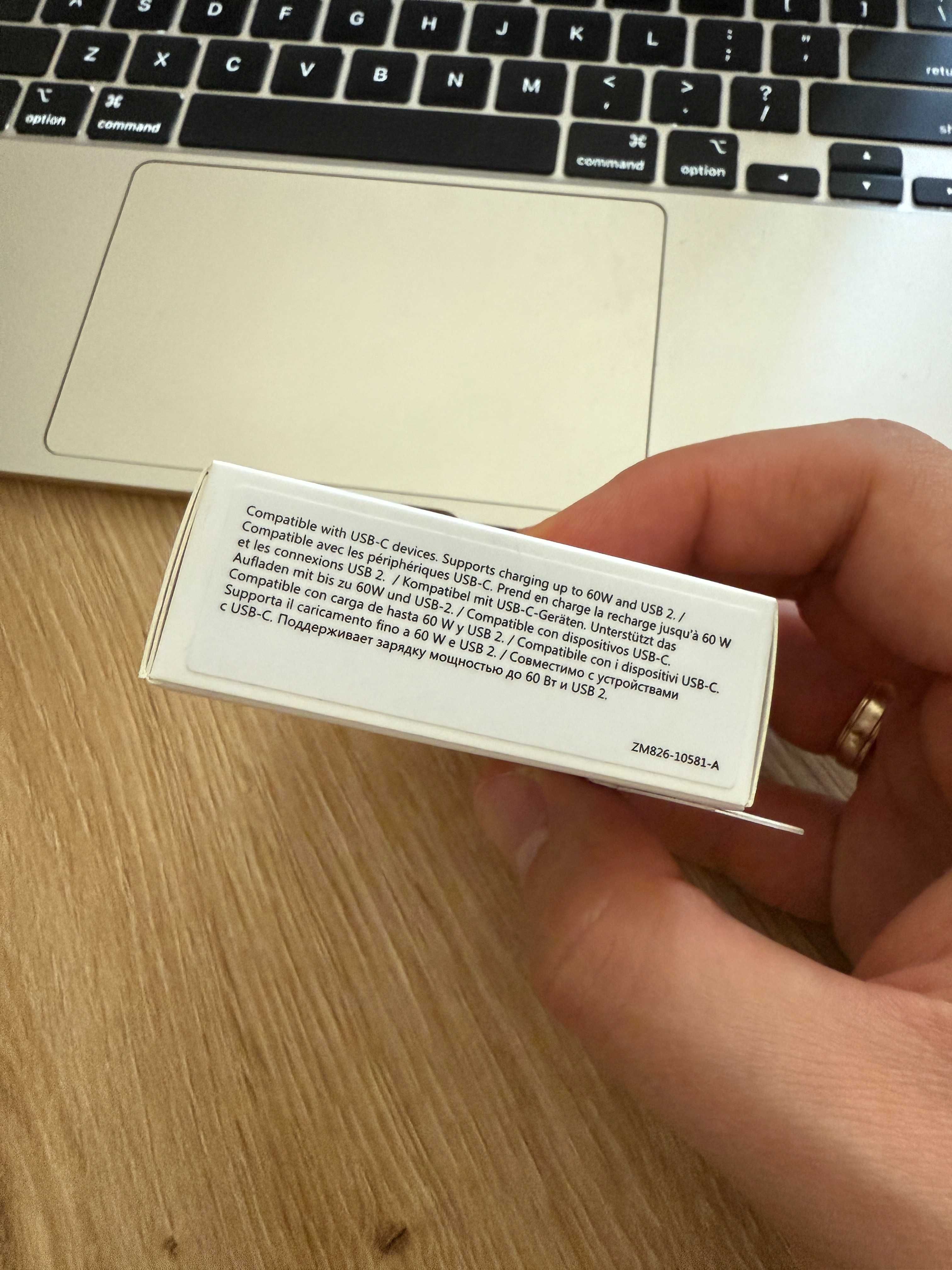 Oryginalny nowy kabel przewód Apple iPhone USB-C to USB-C 1m 60W