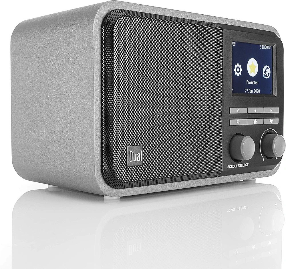 Акумуляторне інтернет радіо WiFi, блютуз динамік, Fm, DUAL CR510