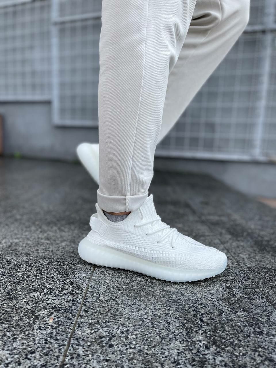 Adidas Yeezy boost 350 white/Мужские кросовки/Чоловічі кросівки/Адидас